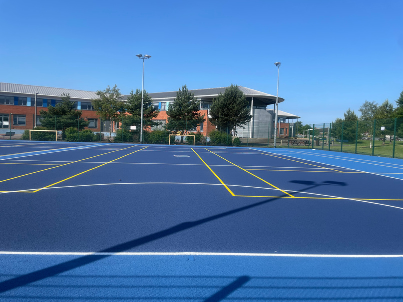 Havelock Academy tennis court